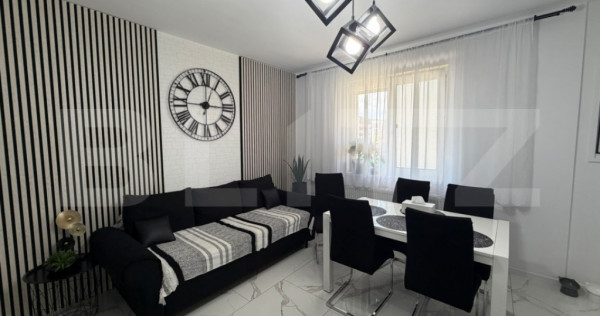 Apartament 3 camere, 61 mp, terasa 21 mp, parcare, zona Eroi