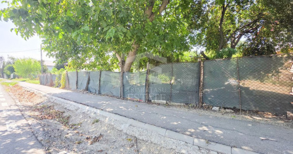 Teren intravilan generos &ndash; Țegheș, Str. Transilvaniei