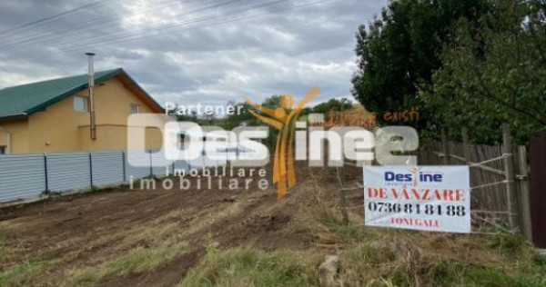 Teren intravilan 1200 mp utilități la asfalt investiți...