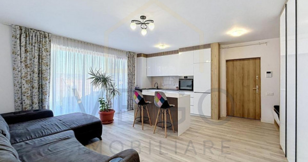 2 camere, bloc nou, 65 mp, balcon, aproape de Centru