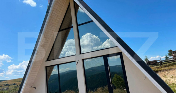 Cabana A-Frame &ndash; Relaxare in Familie sau Investitie Turist