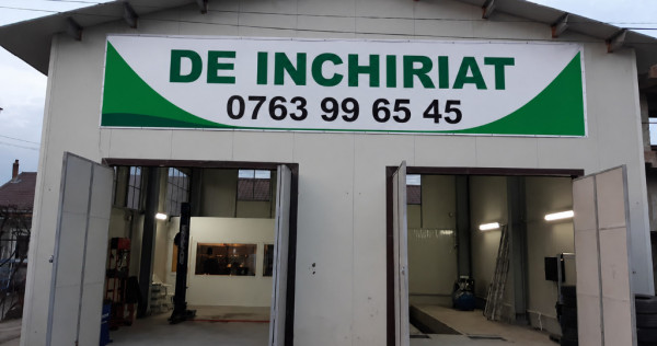 Hala in oras de inchiriat Spatiu Comercial Depozit Romanesti