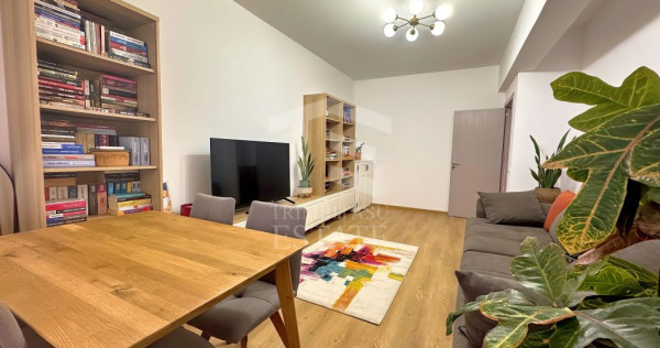 2 camere decomandat | 68 mp cu terasa | Mobilat și utila...