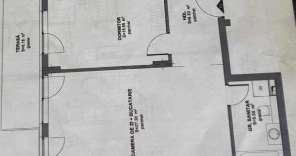 Apartament 2 camere 55.06 mp + terasa 8.18 mp in zona Eroilo