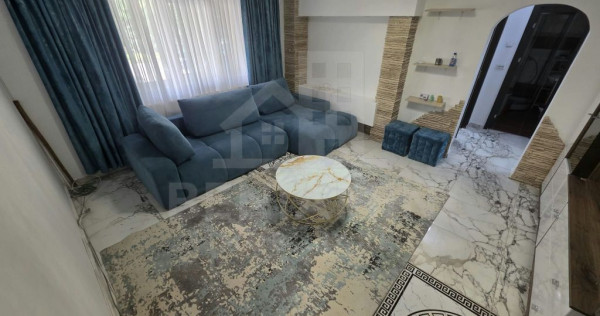 2 camere - Parter- Brazda- Renovat- 49mp -centrala termica