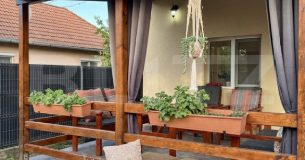 Casă individuală P+M cu livadă, 130 mp, zona Giarmata