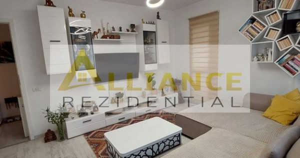 Popesti Apartament 2 Camere Mobilat/Utilat+Curte 50 mp