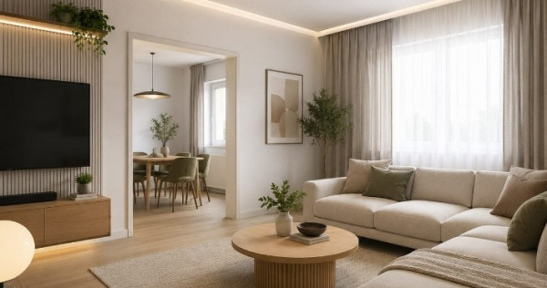 Apartament 3 cam | 74,52 mp | Etaj 1 | Traian &ndash; Hala Traian | Renovare