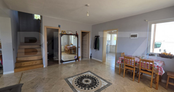 Casa 4 camere, 120 mp, teren 5000 mp, zona Balta Blonda