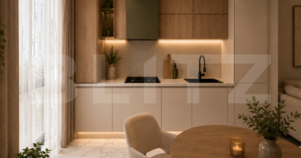Apartament 2 camere, 40.41 mp, semifinisat, Complex Ucasy