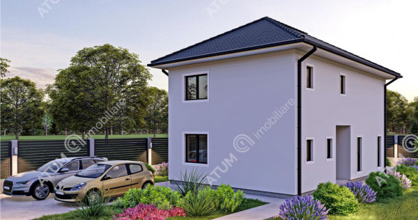 Casa individuala la cheie 4 camere decomandate 116 mp utili