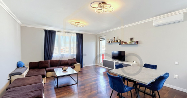 Apartament cu 2 camere, parcare, Floresti, zona Sesul de Sus