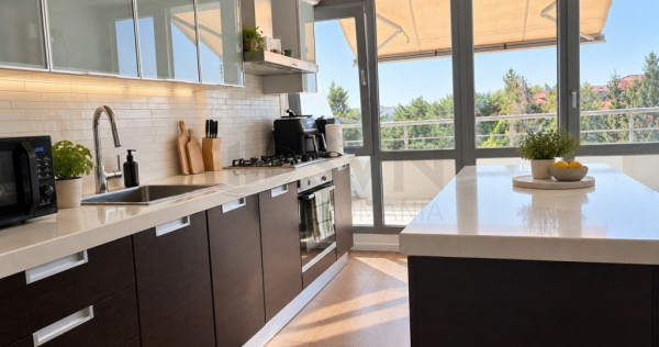 Apartament Iancu Nicolae 4 camere 200 mp utili cu piscina paza spatii verzi si 2 locuri de parcare la subteran
