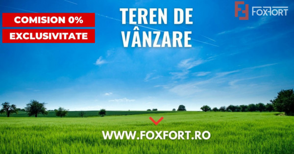 COMISION 0% Teren extravilan Mosnita in zona de Padurea Bist
