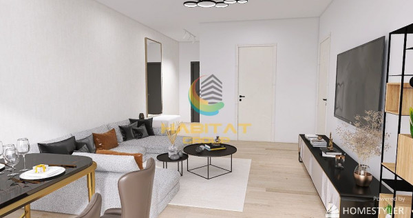 3 camere - imobil NOU - acte gata