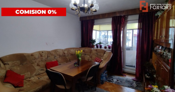 COMISION 0% Apartament 4 camere, boxa si balcon - Zona Dacia