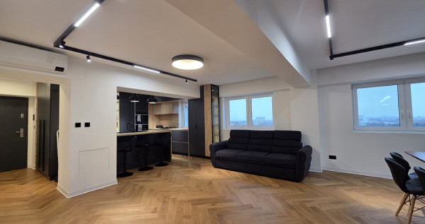 Apartament Premium 4 camere transformat in 3 camere 121 mp,