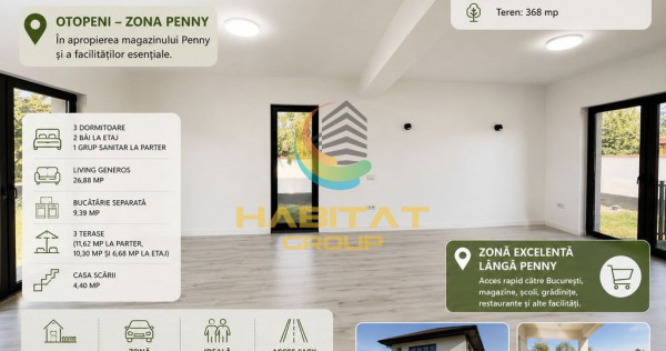 V&acirc;nzare Casa | Vila Individuală ST 160 MP | Otopeni | Penny