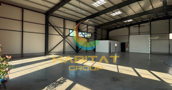 Hală industrială de &icirc;nchiriat &ndash; 588 mp &ndash; Popești-Leordeni, Danubiana