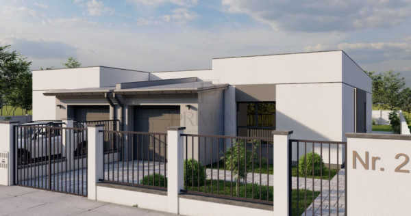Duplex 3 camere - garaj - teren 400 mp