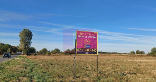 Teren intravilan 4500 mp, stradal intre Sabareni si Joita
