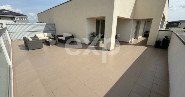 Parcul Teilor 2 camere + 73 mp terasa 130 mp totali parcare