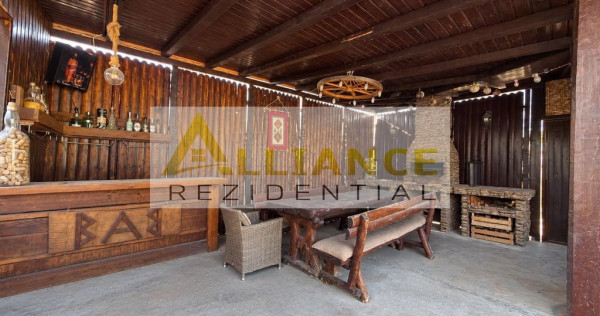 Casa P+E, 5 camere, teren 478 mp, garaj, beci, terasa si sistem fotoVo