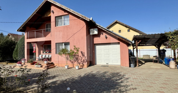 Casa de vanzare, 120 mp, 600 mp teren, zona Corunca