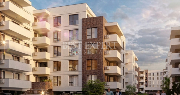 2 Camere Decomandat | 57,90 mp | Bucătărie Separată | Com