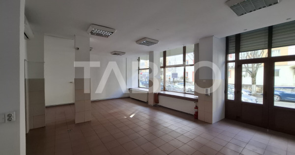 Spatiu comercial 120 mpu cu vitrina 8m si vad pietonal Valea