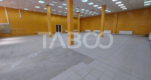 Spatiu comercial de inchiriat 300 mpu Sibiu zona Terezian