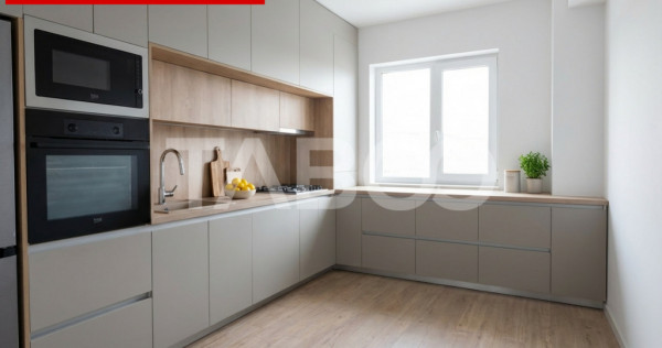 Apartament 60 mp -intabulat- la cheie - cu 2 camere balcon s