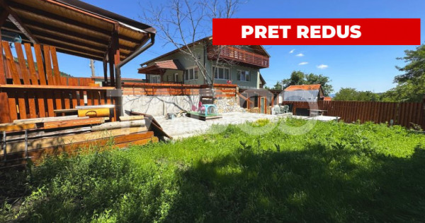Casa de vis la munte 7 camere 5 bai ciubar teren 558 mp Rasi