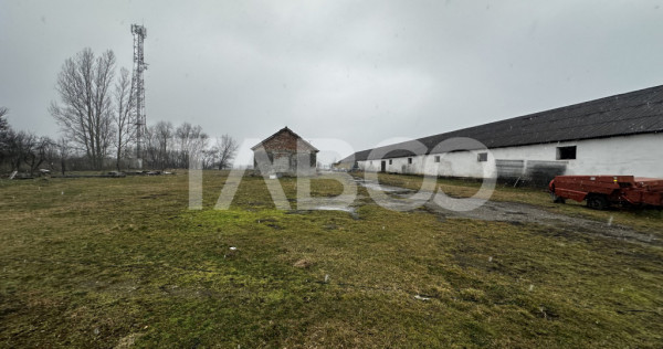 Teren de vanzare 8380 mp cu anexa de 1538 mp Mohu Sibiu