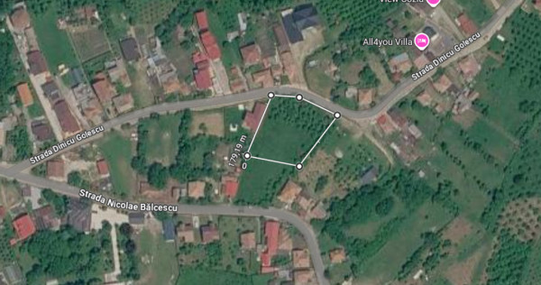 Teren 2000mp Calimanesti-Jiblea Veche