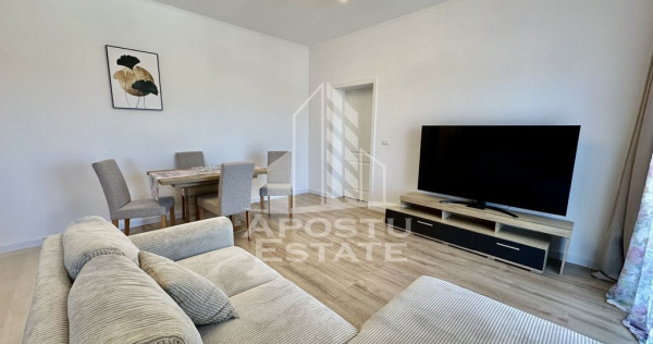 Apartament cu 2 camere, nou, mobilat, zona Braytim