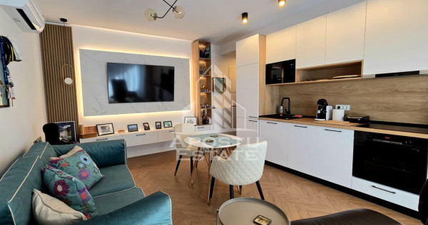 Apartament nou de vanzare, 2 camere si gradina, mobilat, Ciarda Rosie