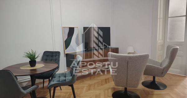 Apartament modern, 2 camere, 40 mp, prima inchiriere, zona Elisabetin