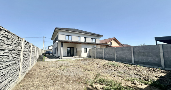 Duplex cu 4 camere - zid dublu - 130 mp utili - Bazosu Nou