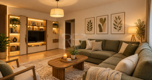 4 camere Teiul Doamnei, et. 2, an 1982, 85 mp, renovat