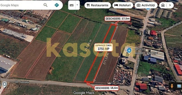 OPORTUNITATE | TEREN | CENTURA BUCURESTI | INDUSTRIAL | 3755 MP