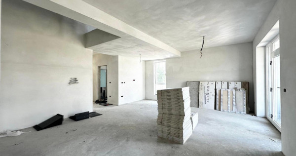 Duplex cu 4 camere separat prin spatiu tehnic- Mosnita Noua