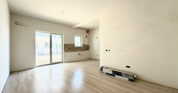 Apartament 1 camera, 40,3 mp utili cu GRADINA - COMISION 0%