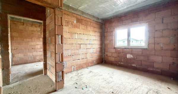 Duplex spatios 4 camere, 137 mp utili, 375 mp teren - Dumbra