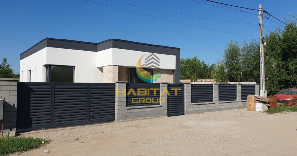 Casă premium pe parter &icirc;n stil mediteranean (4 camere, 3 băi) &ndash; Teren 454 mp.