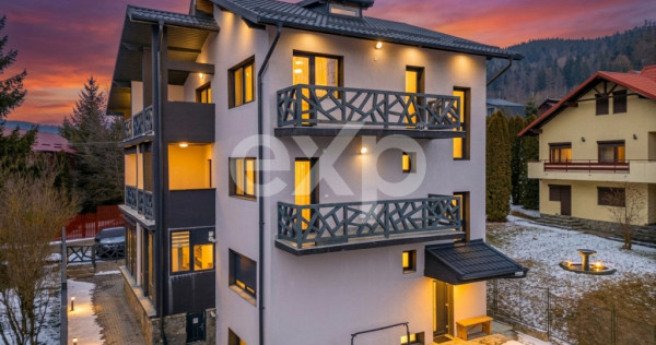 Apartament NOU cu 3 camere &icirc;n Busteni | Vedere panoramica |