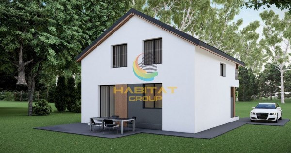 Casă individuală 4 camere Berceni | Teren 414 mp, beci, Salamander