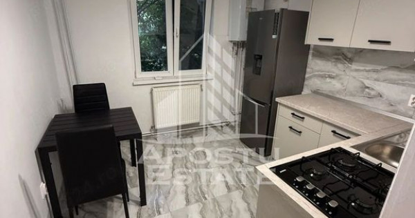 Apartament 1 camera, renovat, centrala proprie, Timisoara, Buziasului