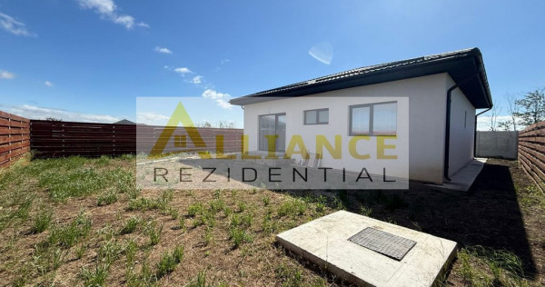 Casa individuala parter - 3 camere- 2 bai - teren 375mp