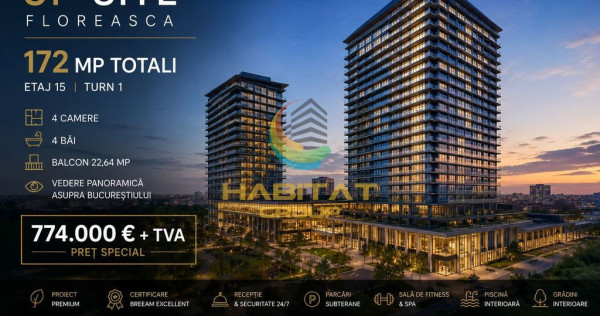 V&acirc;nzare Apartament 4 camere 155 mp | Floreasca | Up Site